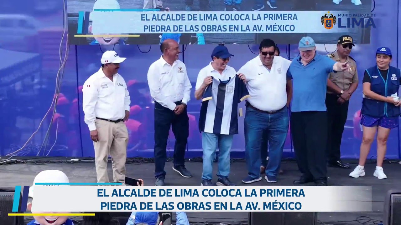 Renovación de la av. México. 2 de marzo.