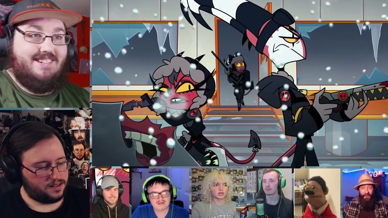 HELLUVA SHORTS 2 // MISSION: ANTARCTICA // HELLUVA BOSS [REACTION MASH-UP]#2310