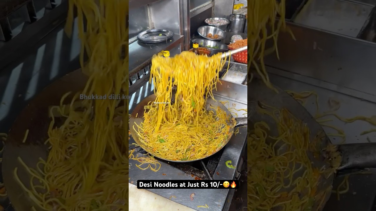 Desi Noodles at Just Rs 10/-😋🔥|| Indian Street Food