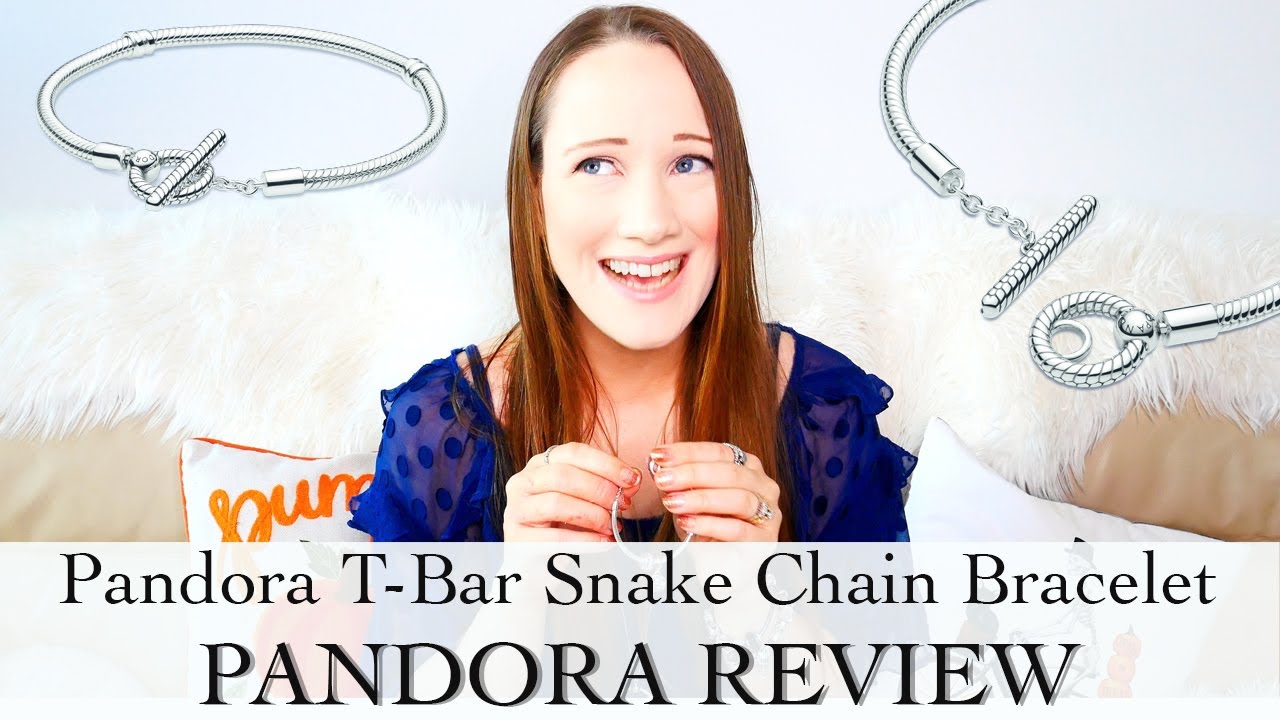 Pandora Moments T-Bar Snake Chain Bracelet | Pandora Bracelet Review