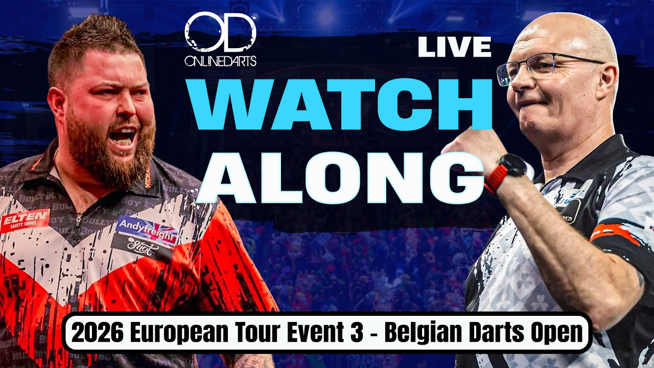 2026 PDC European Tour | Belgian Darts Open ET 3 Session 1