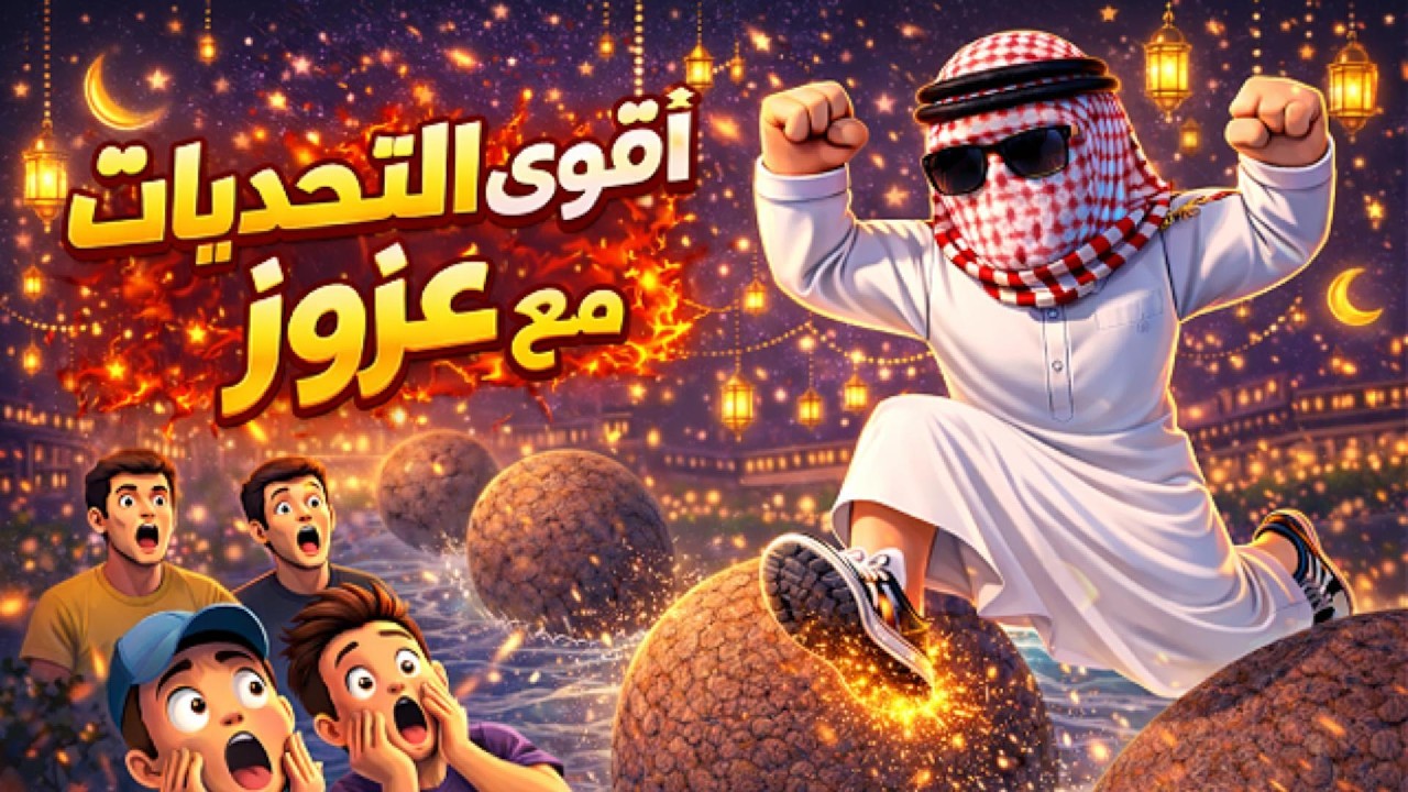 تحديات نار مع عزوز 💪🏼🔥|#روبلكس #roblox