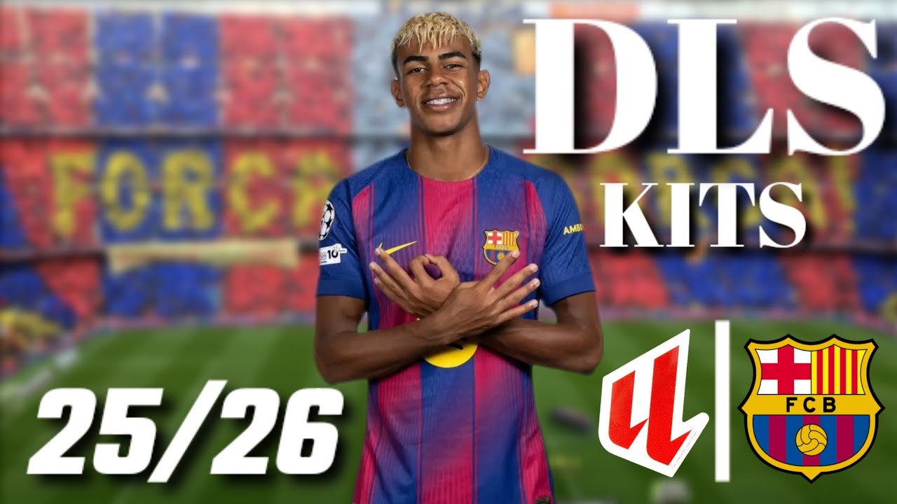 KITS DEL BARCELONA X LIGA 25/26 🇪🇸 || DLS 26 ⚽️