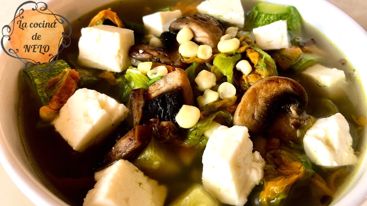 SOPA DE MILPA!🍲🥬