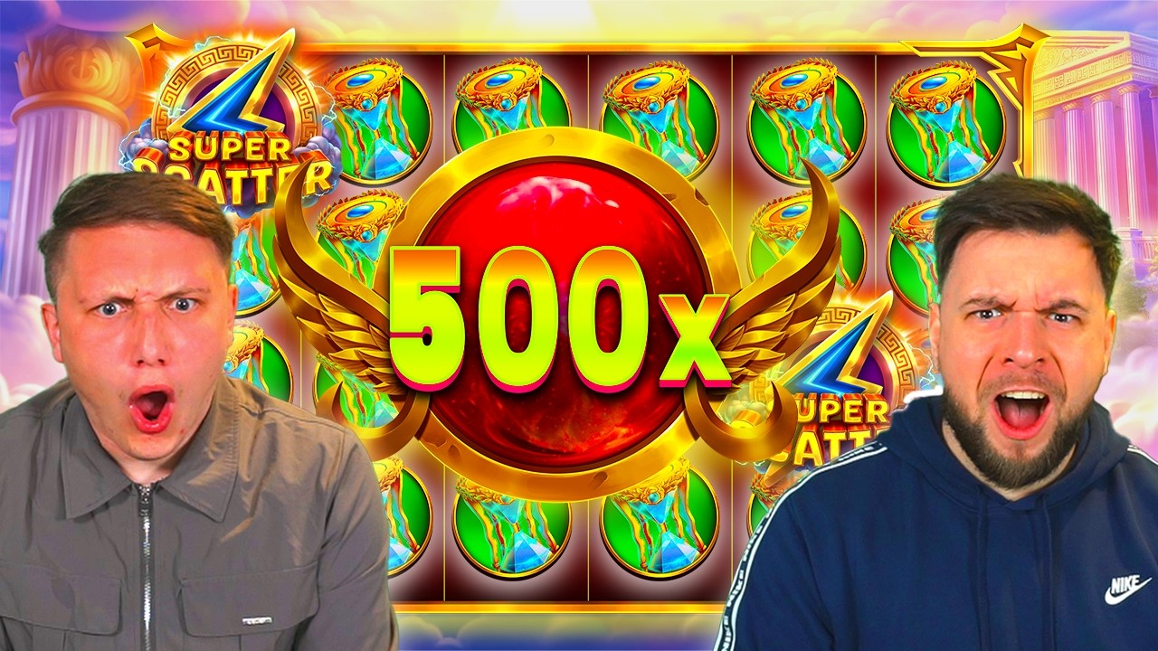 THIS INSANE ALL IN BONUS BUY SAVED OUR WHOLE SESSION! (GATES OF OLYMPUS SUPER SCATTER)