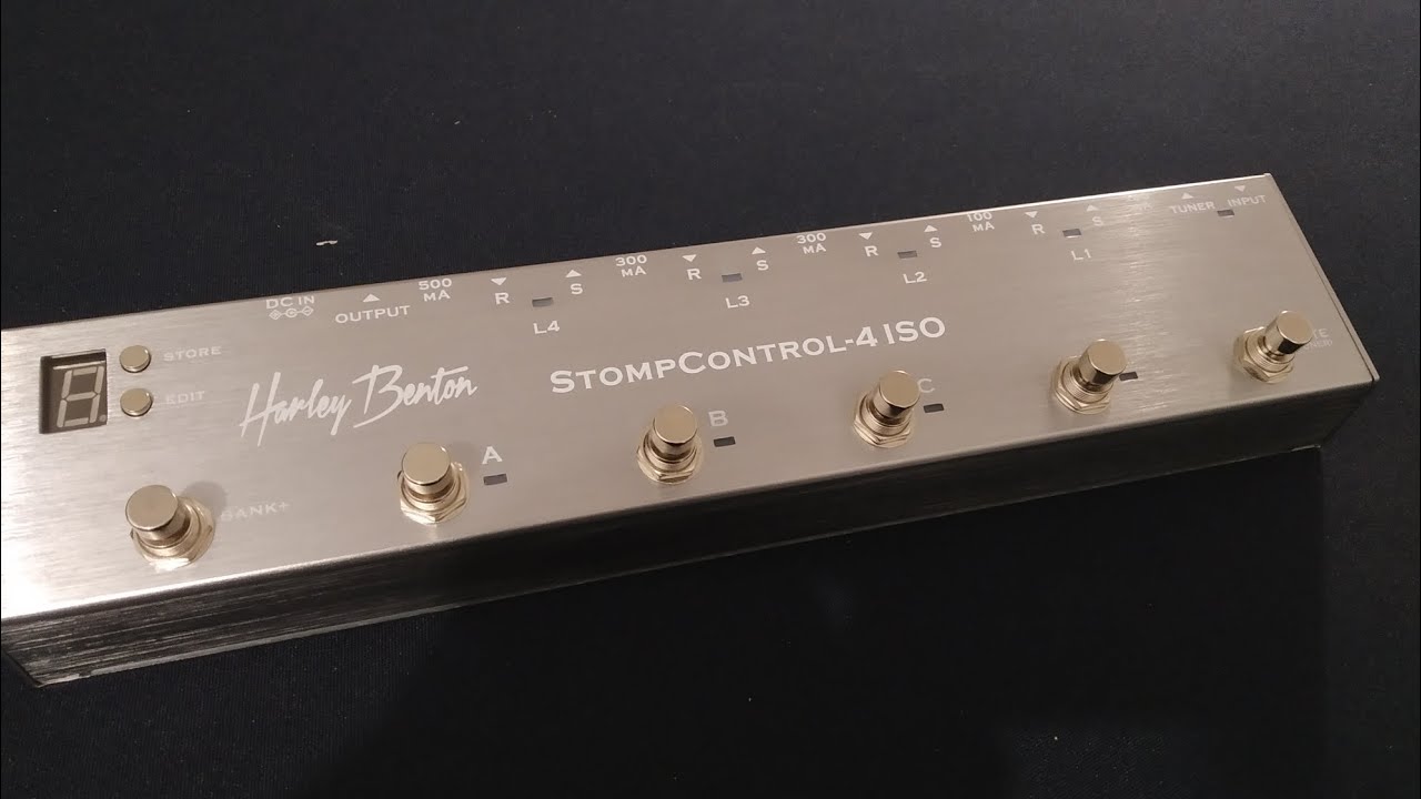 Harley Benton stomp Control -4 ISO