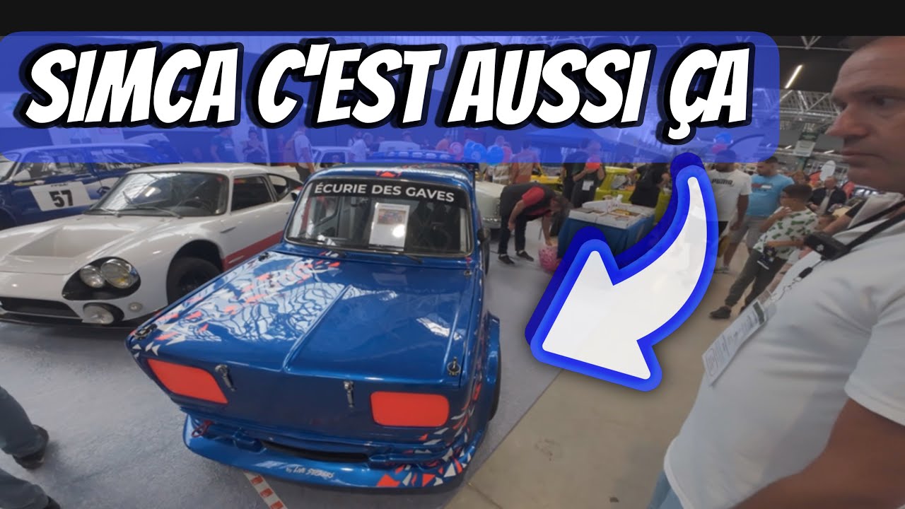 SIMCA Rallye : des légendes au CLUB SIMCA FRANCE - Salon Auto Moto Classic Toulouse