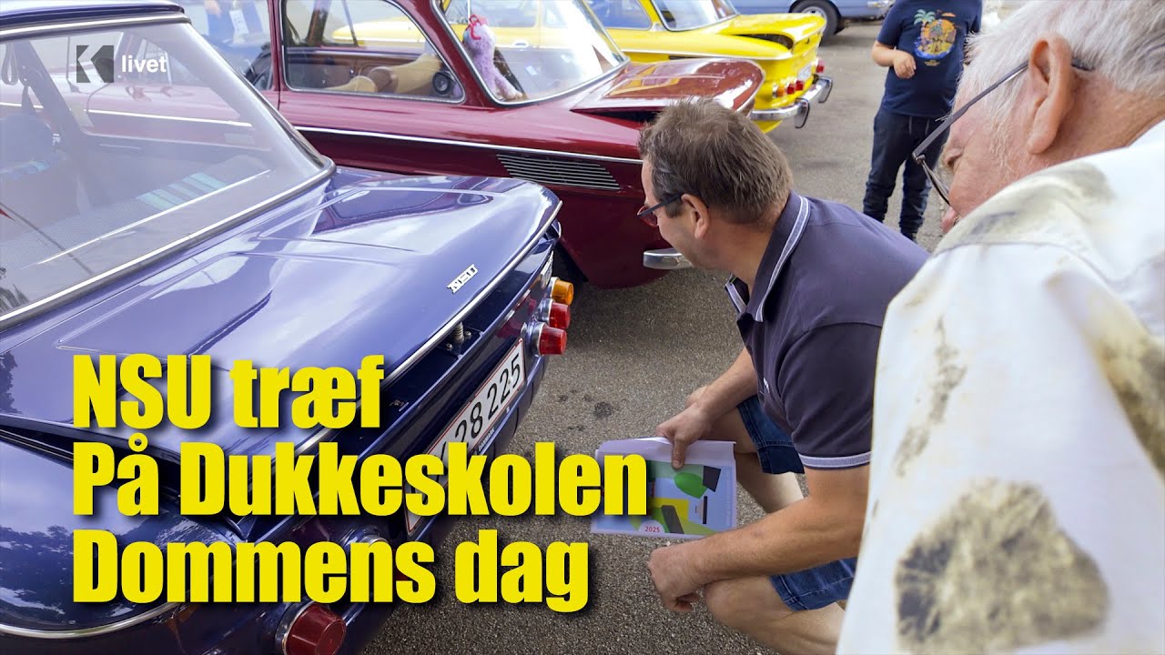 NSU-træf på Dukkeskolen – biler og motorcykler fra hele landet