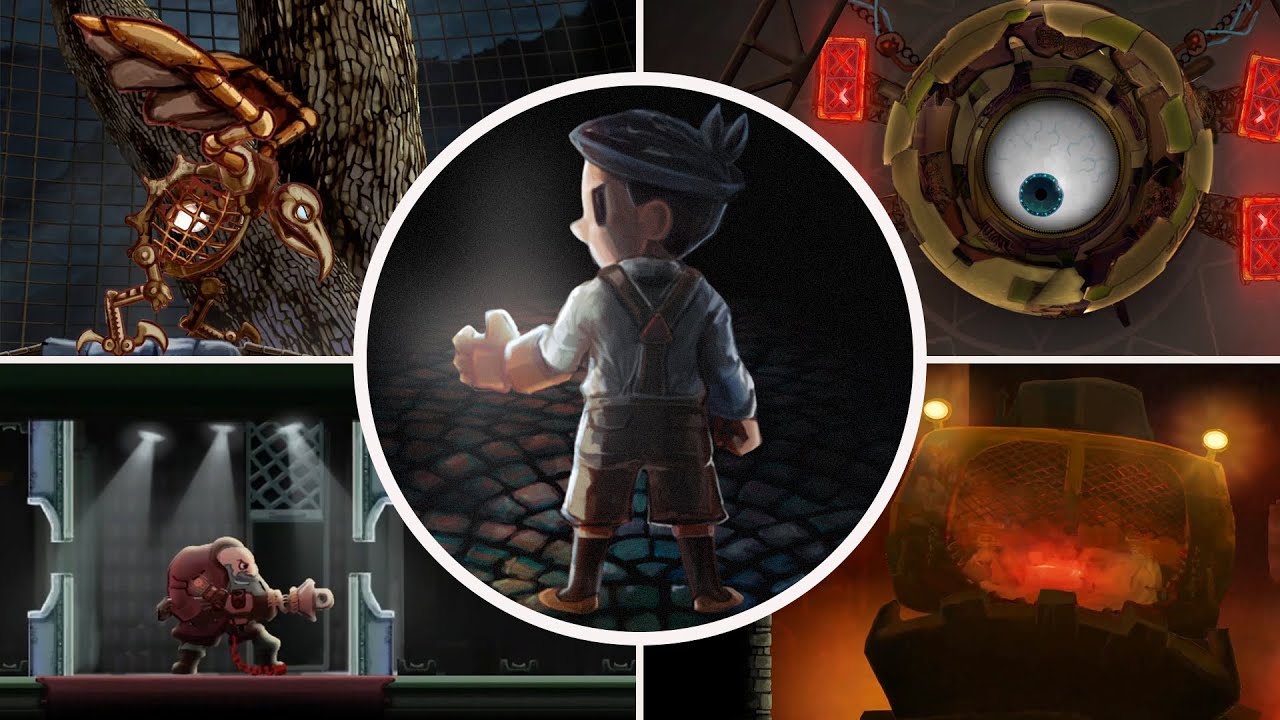 Teslagrad - All Bosses & Endings