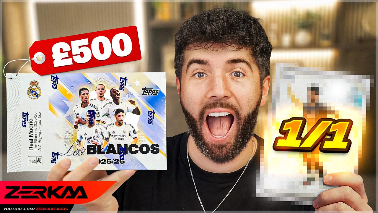 I PACKED A 1 of 1 FROM THESE £500 REAL MADRID BOXES!