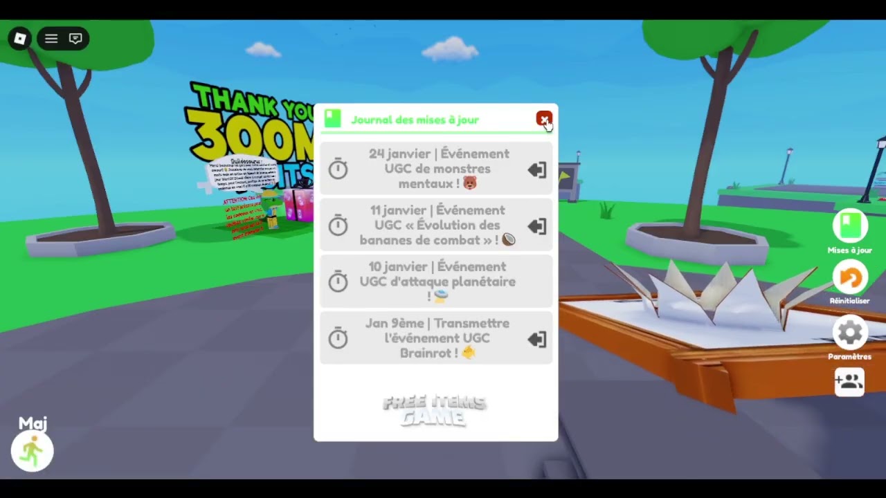 je vous donne plein d'objet gratuit