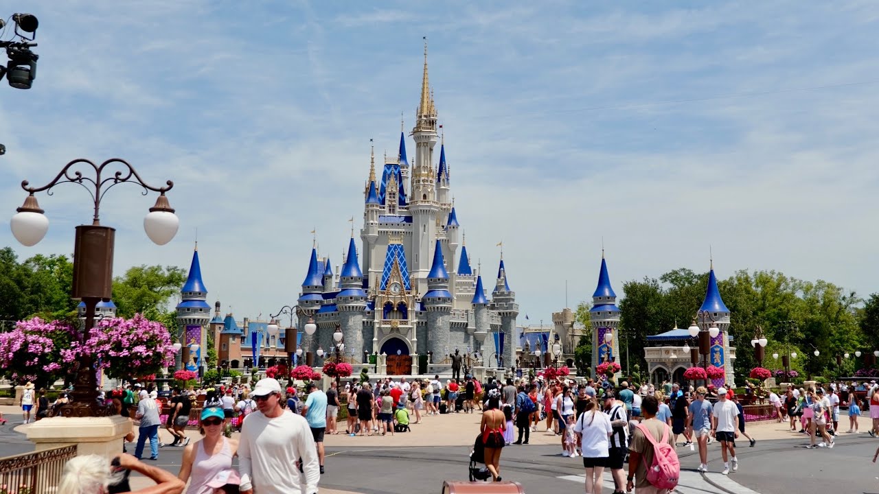 Экскурсия по парку Magic Kingdom в мае 2026 года в формате 4K | Walt Disney World, Орландо, Флори...