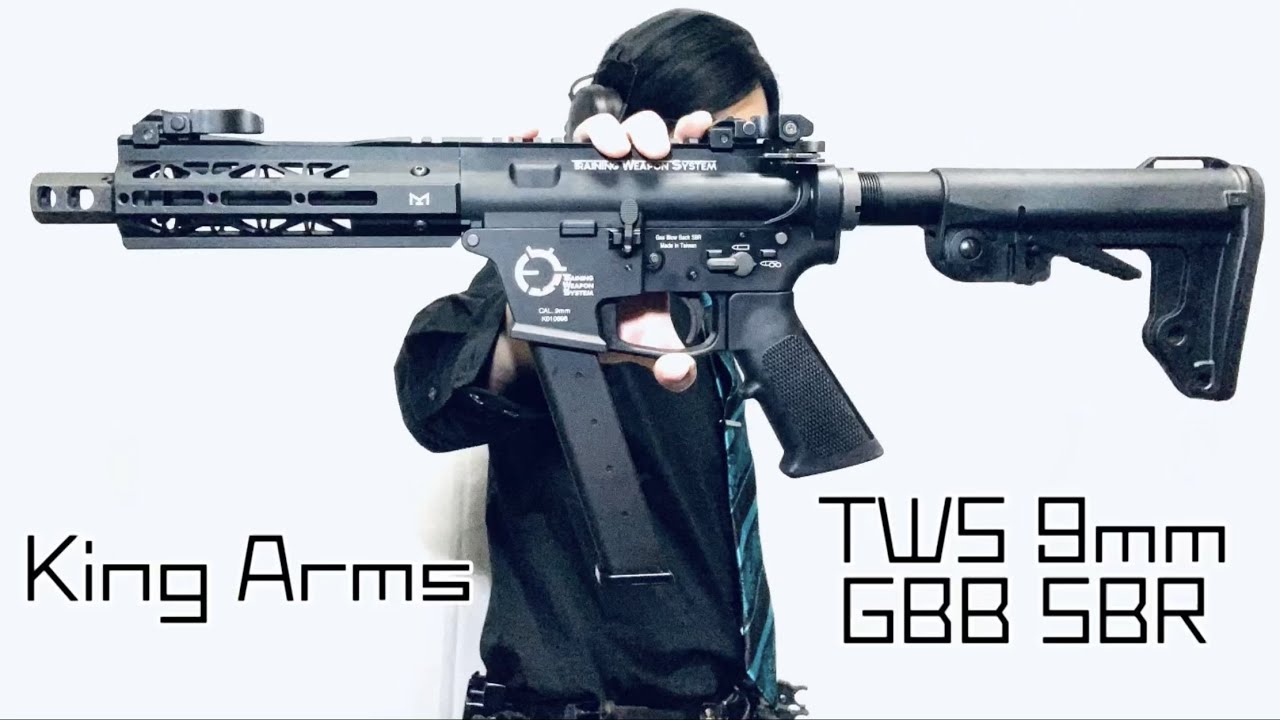 PCC  King Arms TWS 9mm GBB SBR  