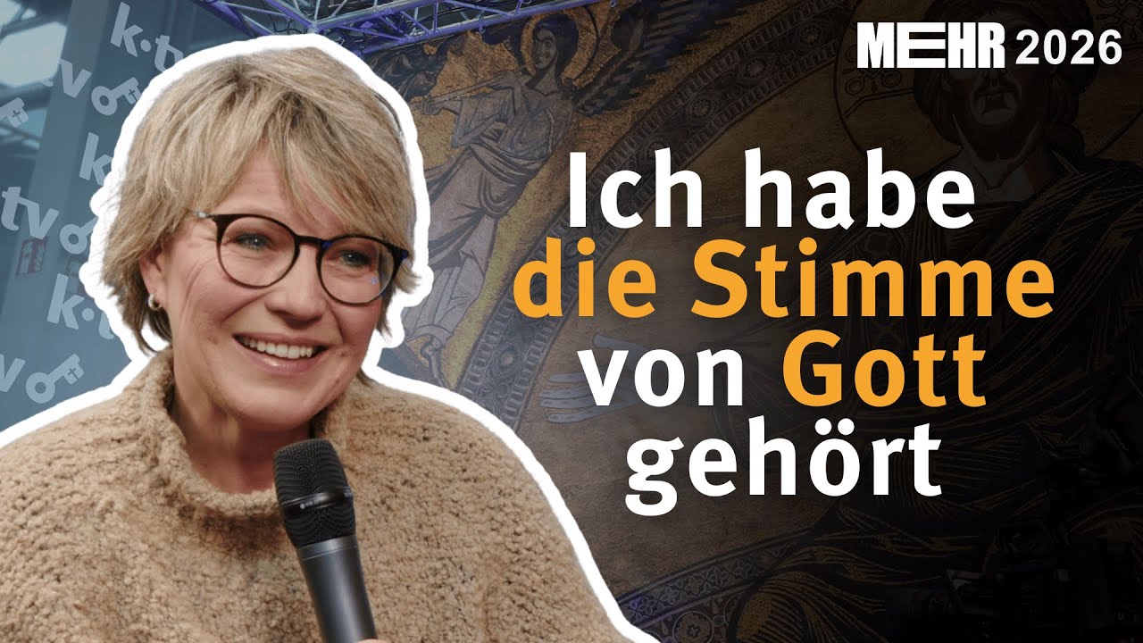 Ich habe die Stimme von Gott gehört I MEHR 2026 I mit Andrea Ballhaus