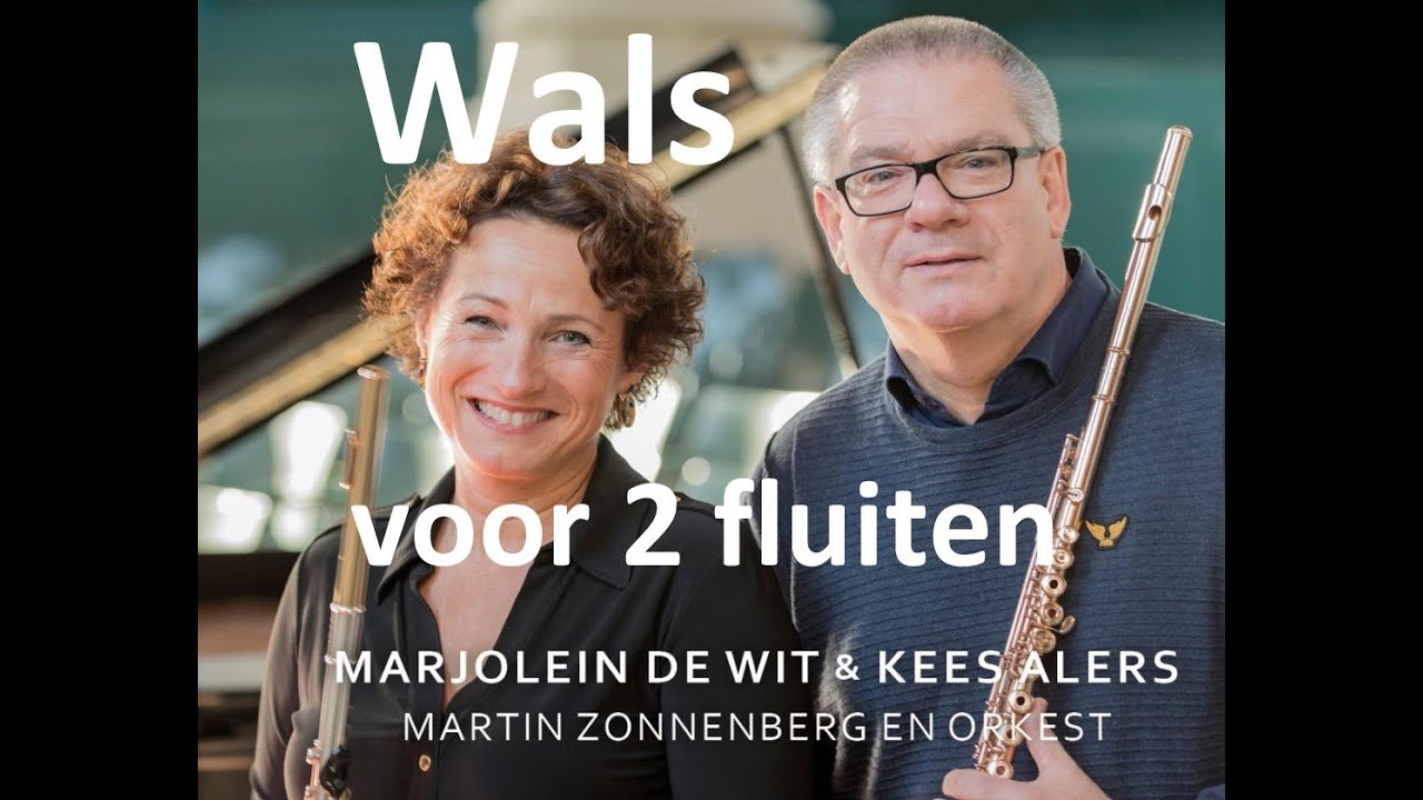 Wals voor 2 fluiten Marjolein de Wit / Kees Alers, fluit