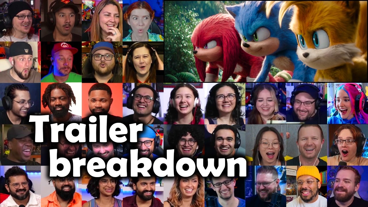 Sonic the Hedgehog 3 | Official Trailer | 2024 | Reaction Mashup & Trailer Breakdown
