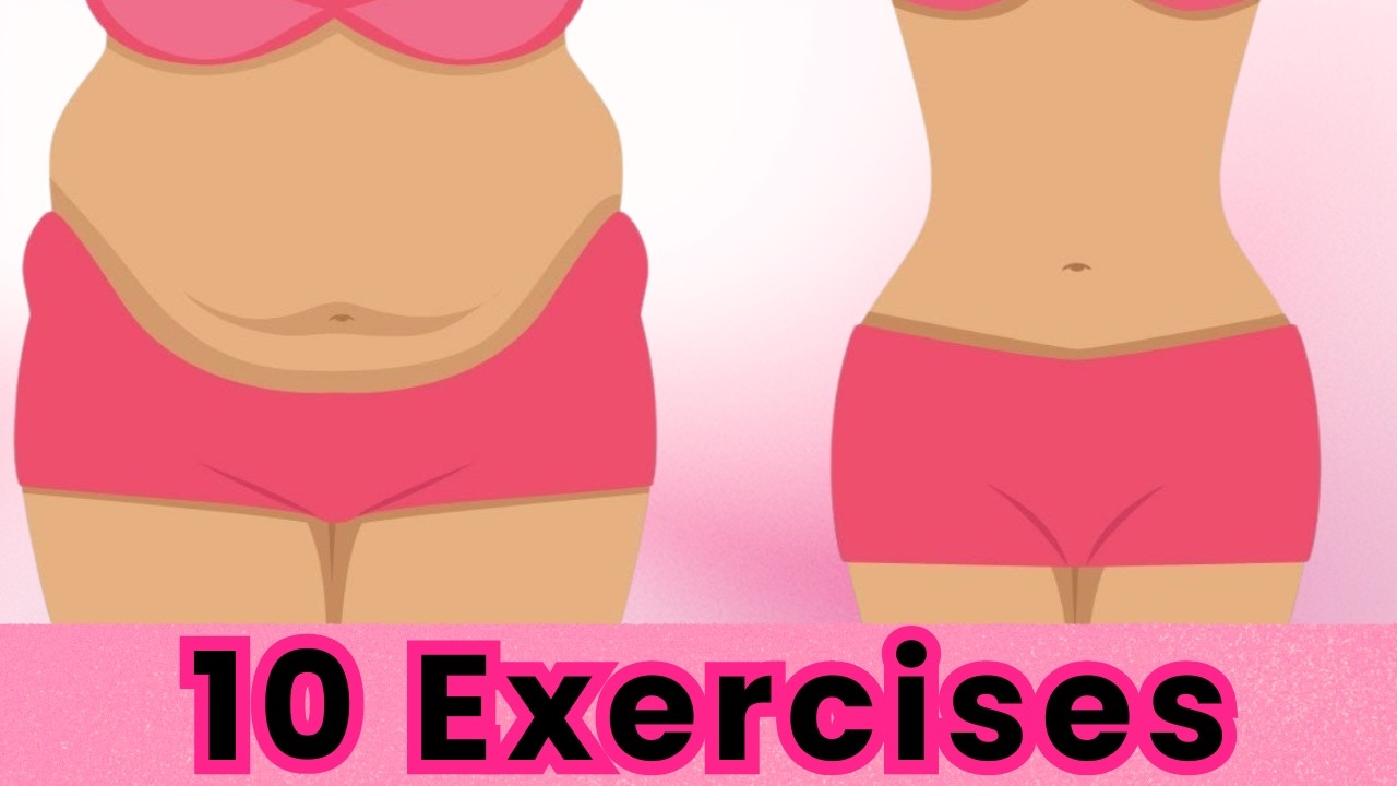 5 Minute 10 Exercise Slimming Routine for Moms (No Jumping, No Equipment)