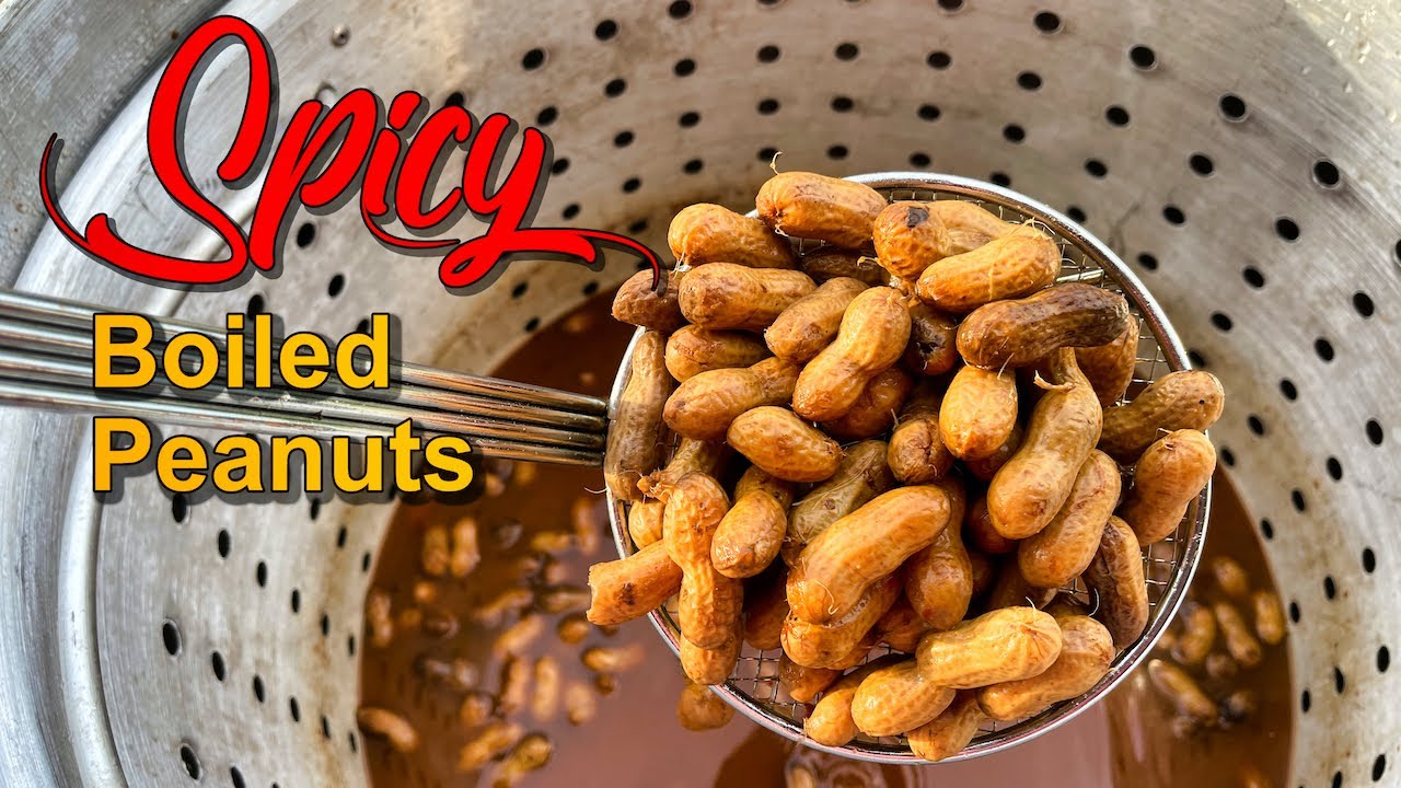 Spicy Boiled Peanuts Recipe