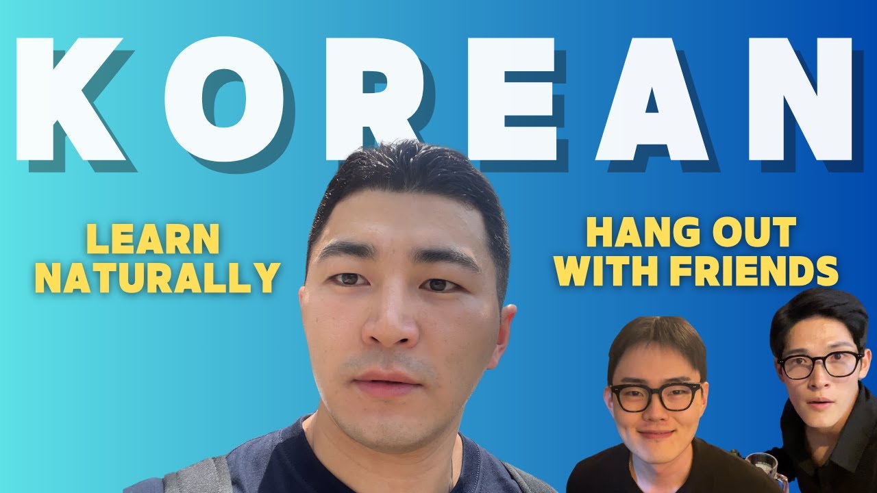 Learn KOREAN easily with Friends | Comprehensible Input