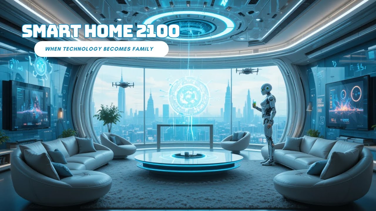 Smart Home 2100: When Technology Becomes Family🏠 🤖💖