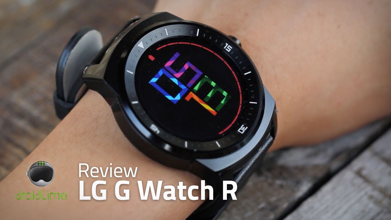 LG G Watch R (Android Wear 5.1) - Review Indonesia