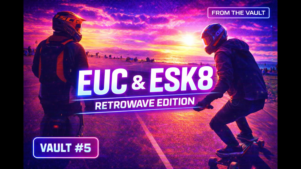 Back to 2023 Retrowave Esk8 + EUC in Malmö Vault #5