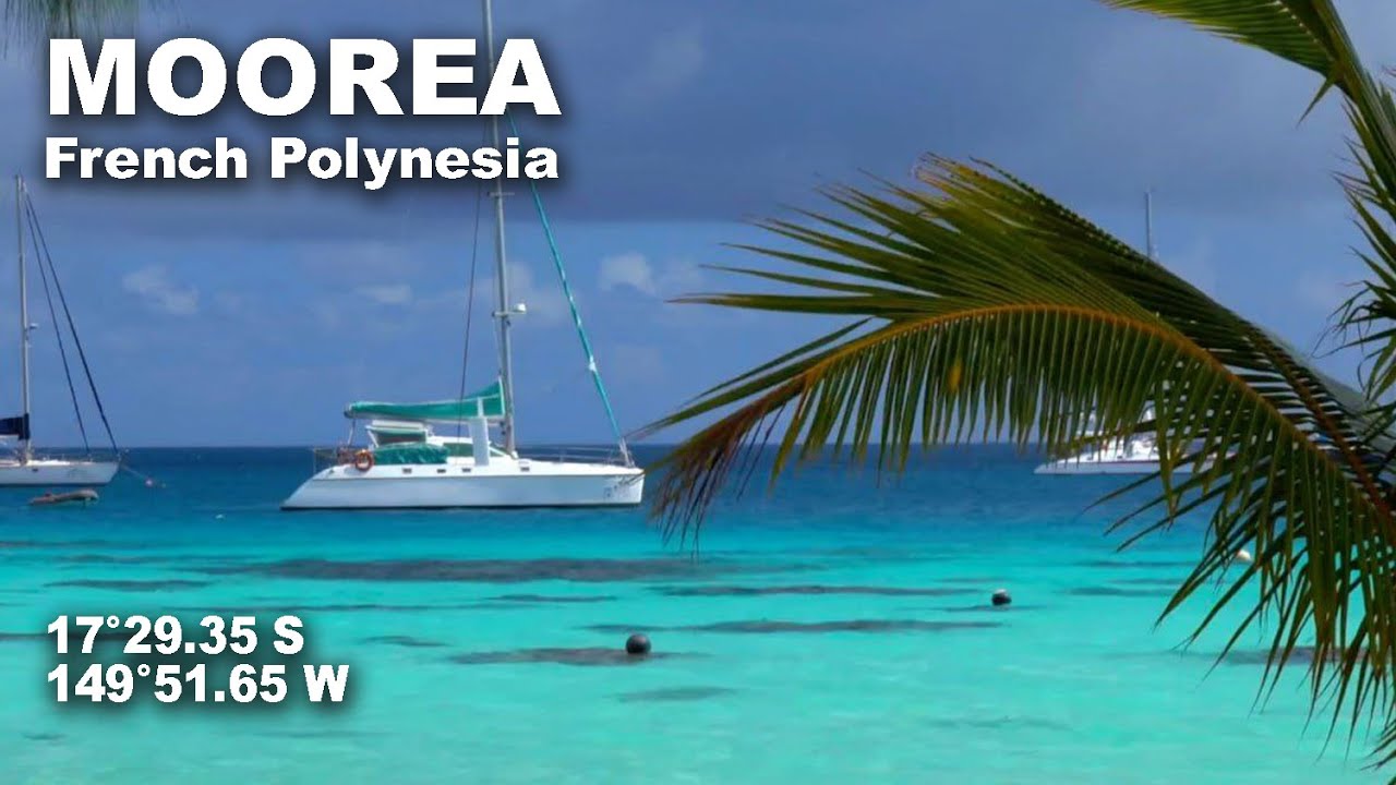 FPV STORIES: Opunohu Bay, Moorea Island, French Polynesia. Lagoon Entrance.