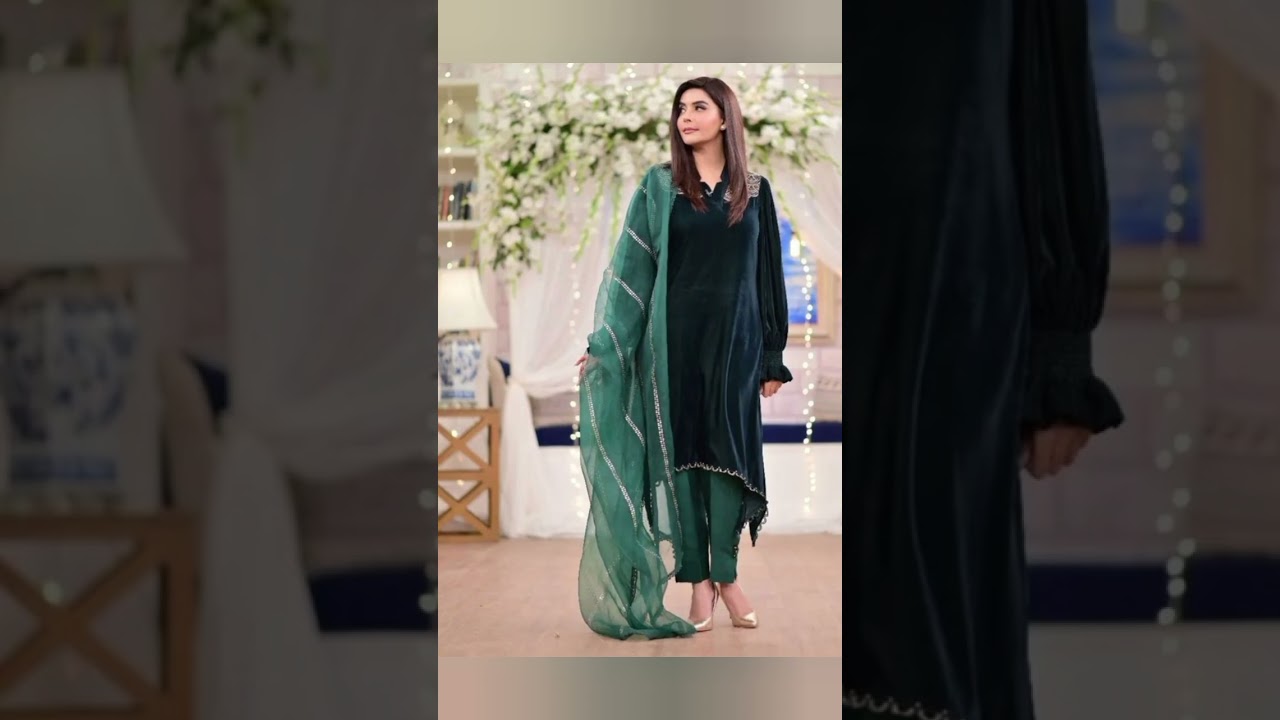 velvet dress design ideas