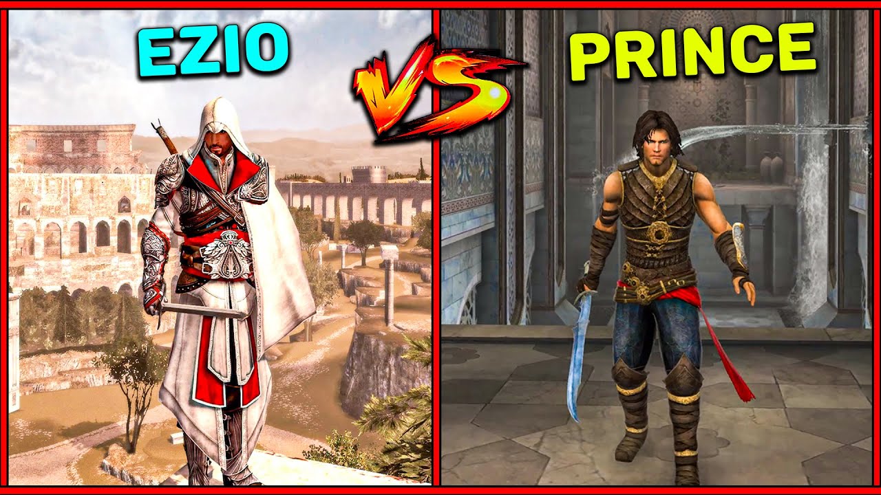 Ezio Vs Prince - Who is Best in Parkour and Combat?
