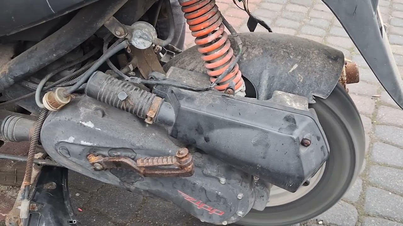 SKUTER ZIPP CY50T-6 50 cm3 SILNIK 4T 1P39QMB (GY6) - PRACA PRZED DEMONTAŻEM! Pewniak!