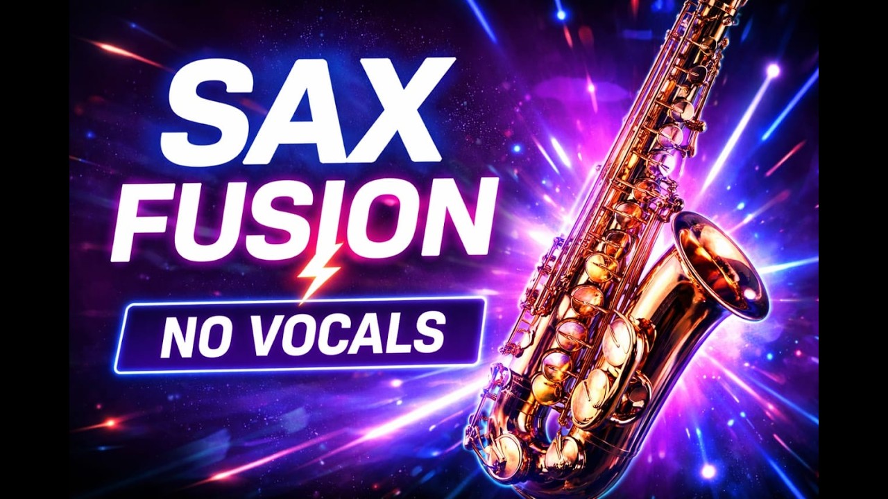 43 Minutes of Sax & Electronic Energy  Instrumental House Fusion