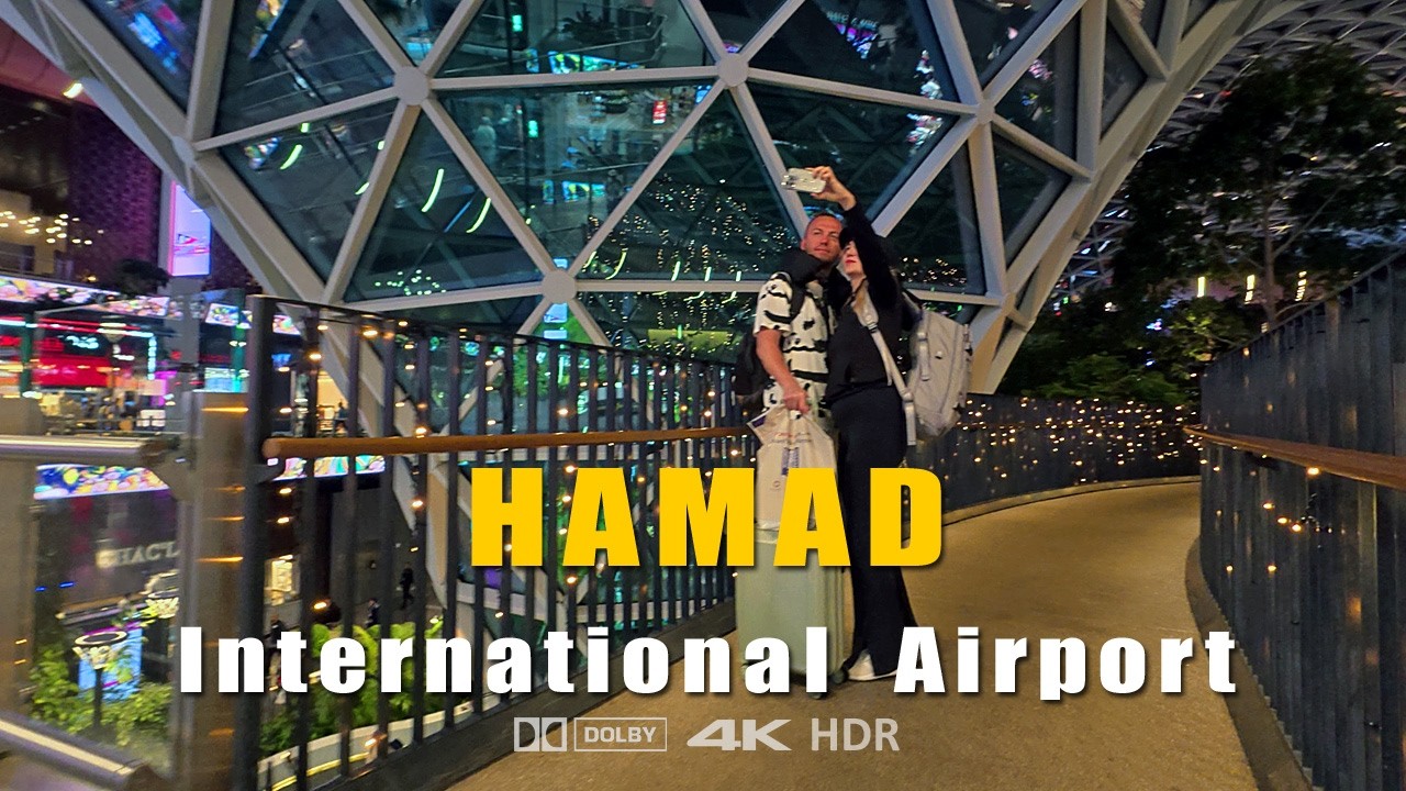 Doha Hamad International Airport | Walking in Qatar Airport 2025 [4K]