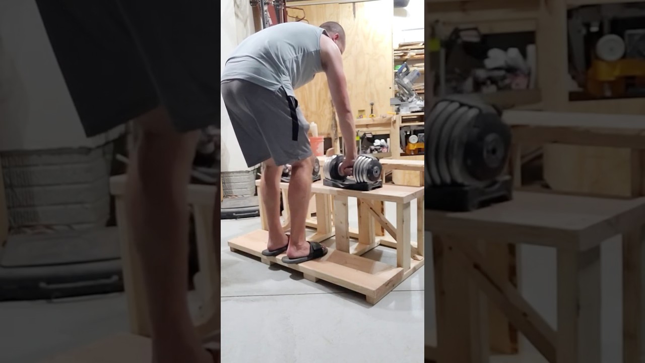 Testing the Weight Capacity of a Weight Shelf #woodworking