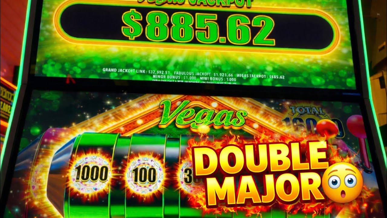 Fabulous Jackpots… DOUBLE MAJOR Hit 😳🎰