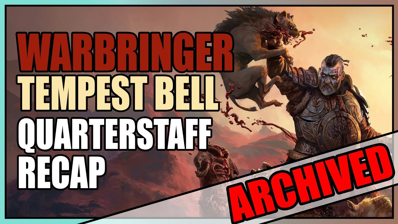 Warbringer Quarterstaff Tempest Bell RNG Build - Path of Exile 2 0.3 Recap