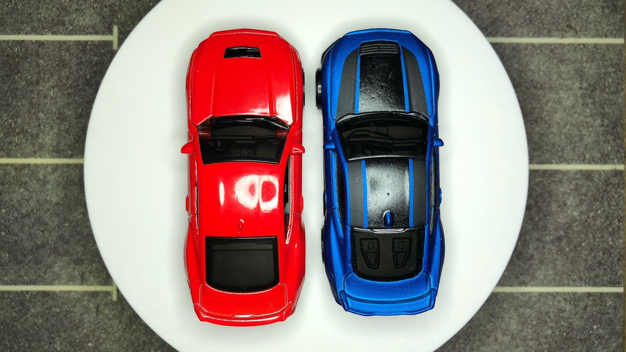 2024 Ford Mustang GT Matchbox vs Hot Wheels MBX Moving Parts