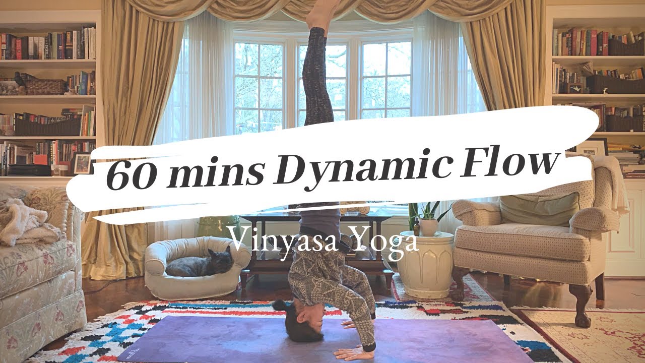 【Yoga】60mins Dynamic Vinyasa Flow　ヘッドスタンドビンヤサフローヨガ