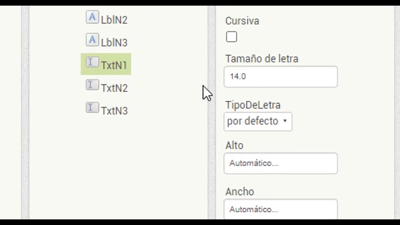 El mayor de 3 números em MIT App Inventor