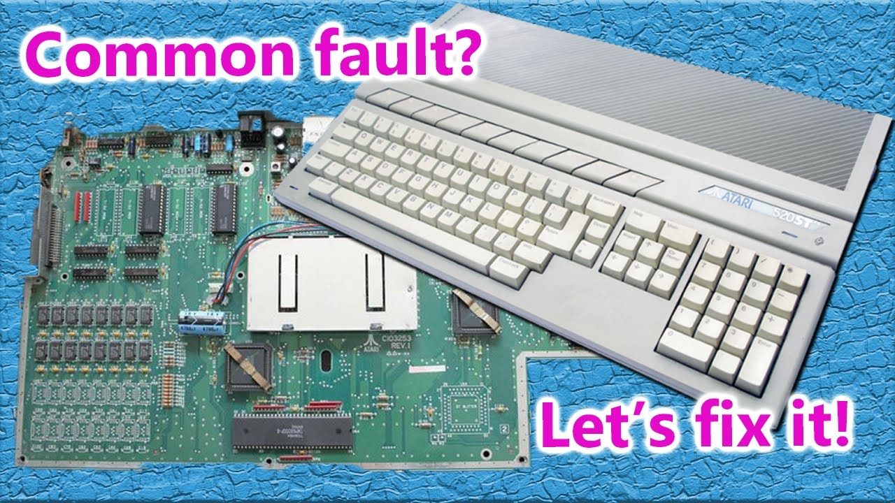 Atari ST - DMA error and fault finding