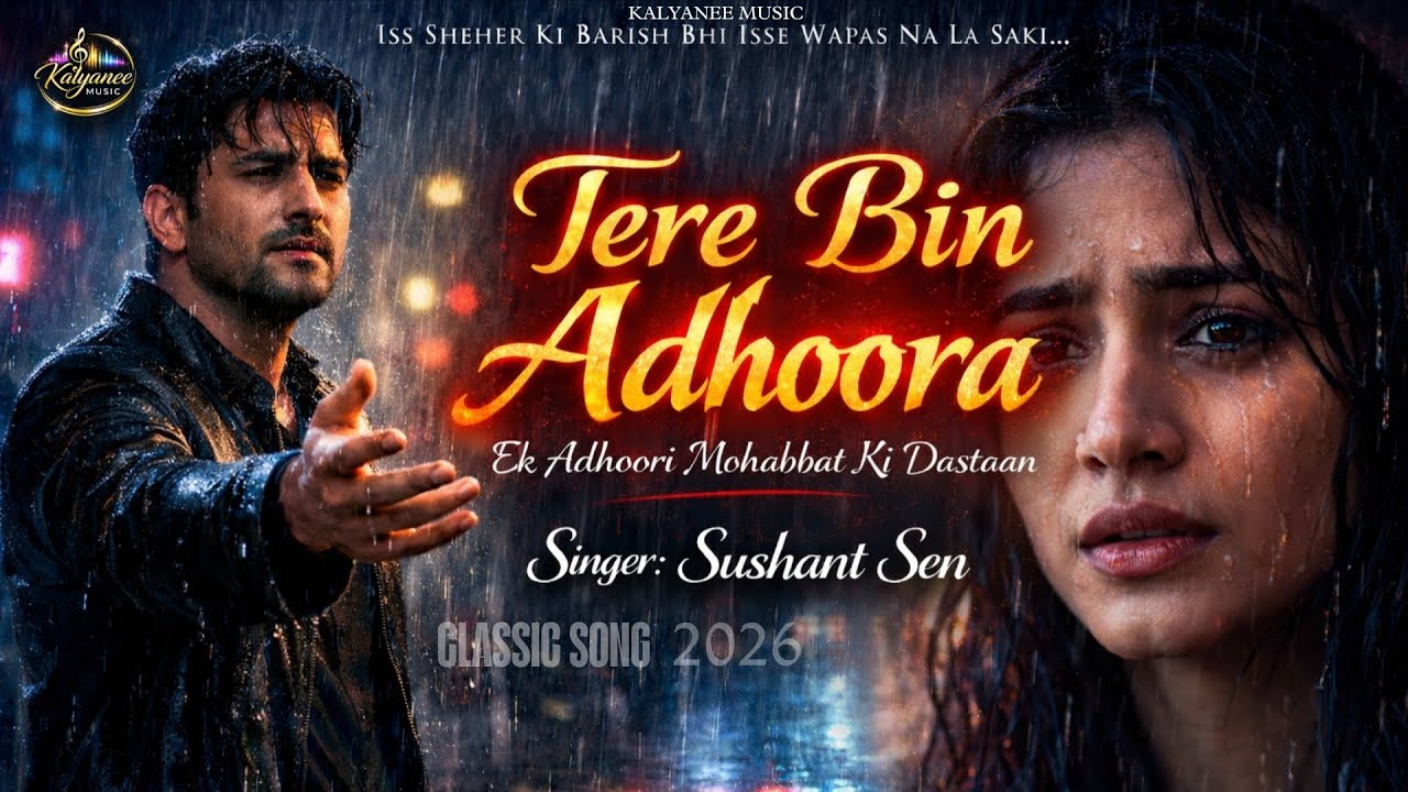 Tere Bin Adhoora | #Sushant Sen | Sad Romantic Bollywood Song 2026 | Heartbreak Song - THE BOY MUSIC