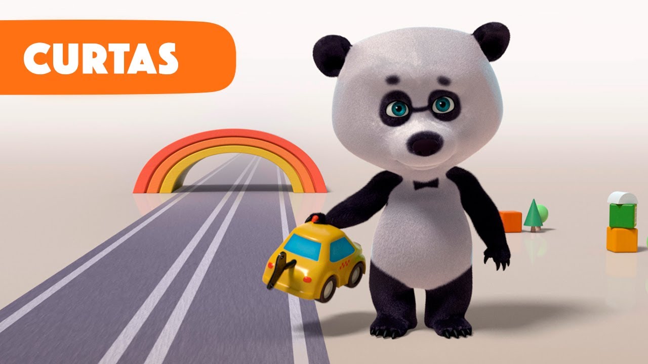 Masha e o Urso 🐻👱&zwj;♀️ Сurtas 💥 Nova hist&oacute;ria 🚦 Leis de tr&acirc;nsito 🚸 (Epis&oacute;dio 26) Masha and the Bear