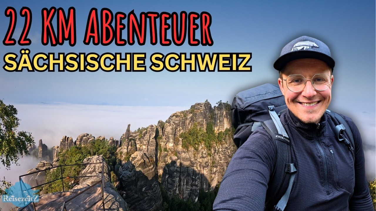 OVERNIGHT im Dacia und WANDERUNG⛰️  Häntzschelstiege, Schrammsteine, Ida Grotte, Wilde Hölle