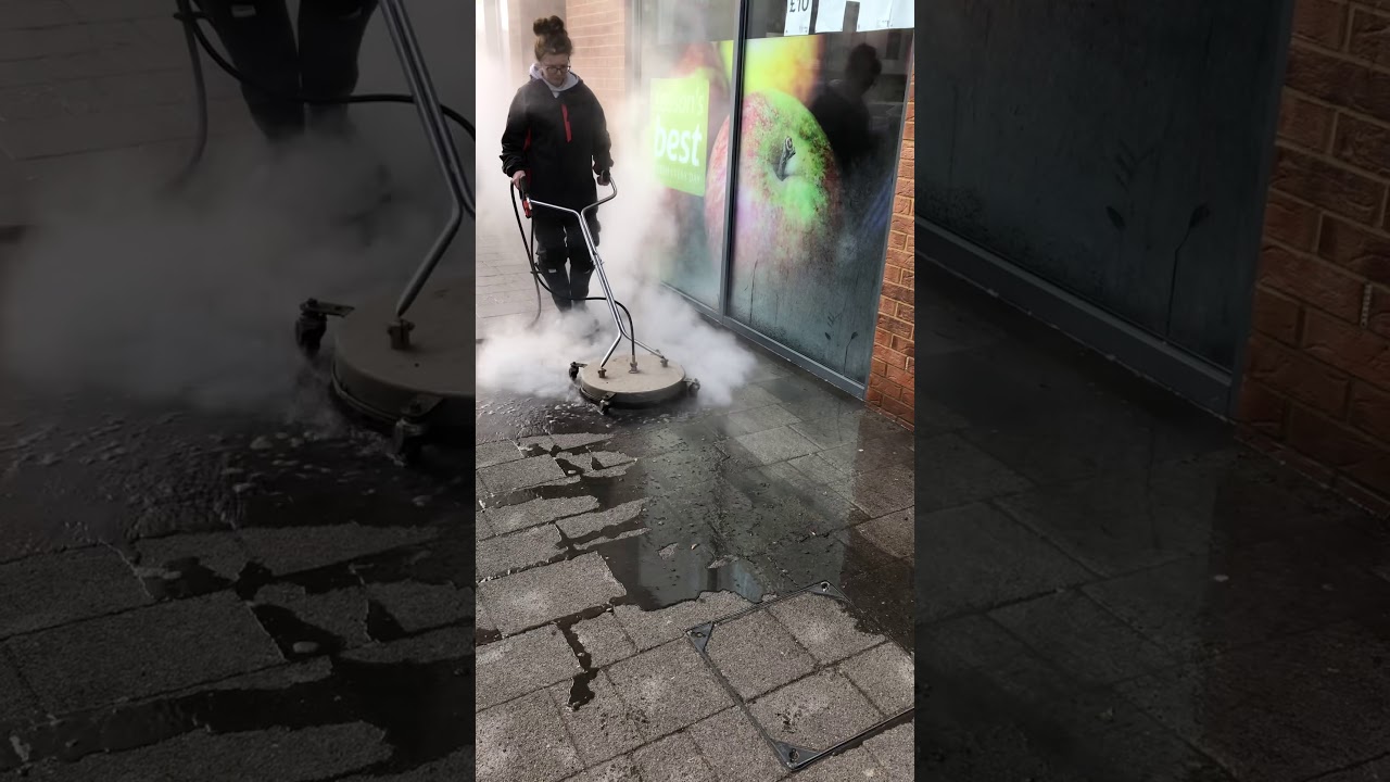 London pavement cleaning
