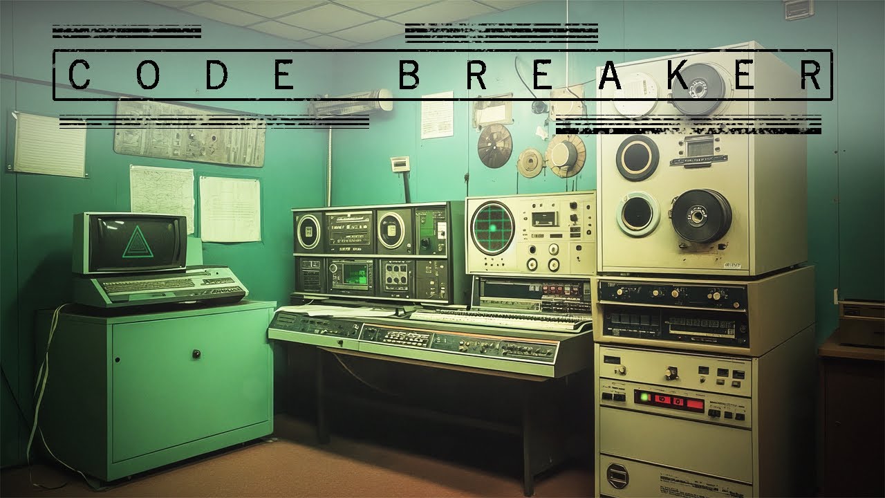 C O D E B R E A K E R | Magnetic Cipher | Cold War Spy HQ Ambience