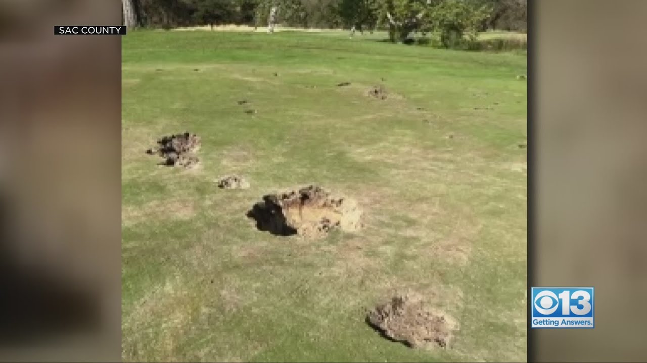 Elverta golf course vandalized with a racist symbol and offensive words