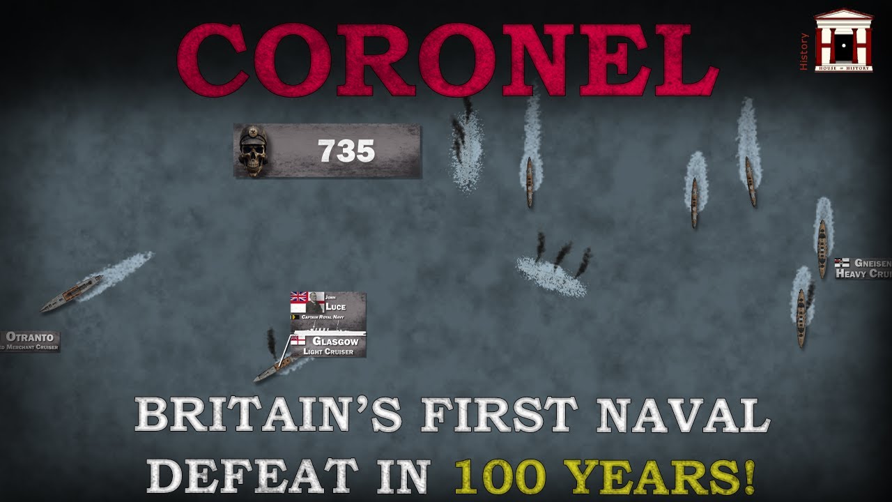 The Naval Battle of Coronel, 1914 ⚓ World War 1 at Sea