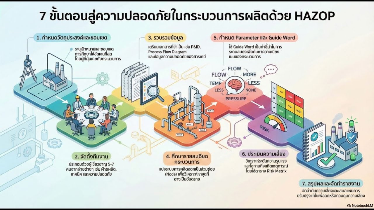 Podcast EP83 : หลักการและขั้นตอน HAZOP