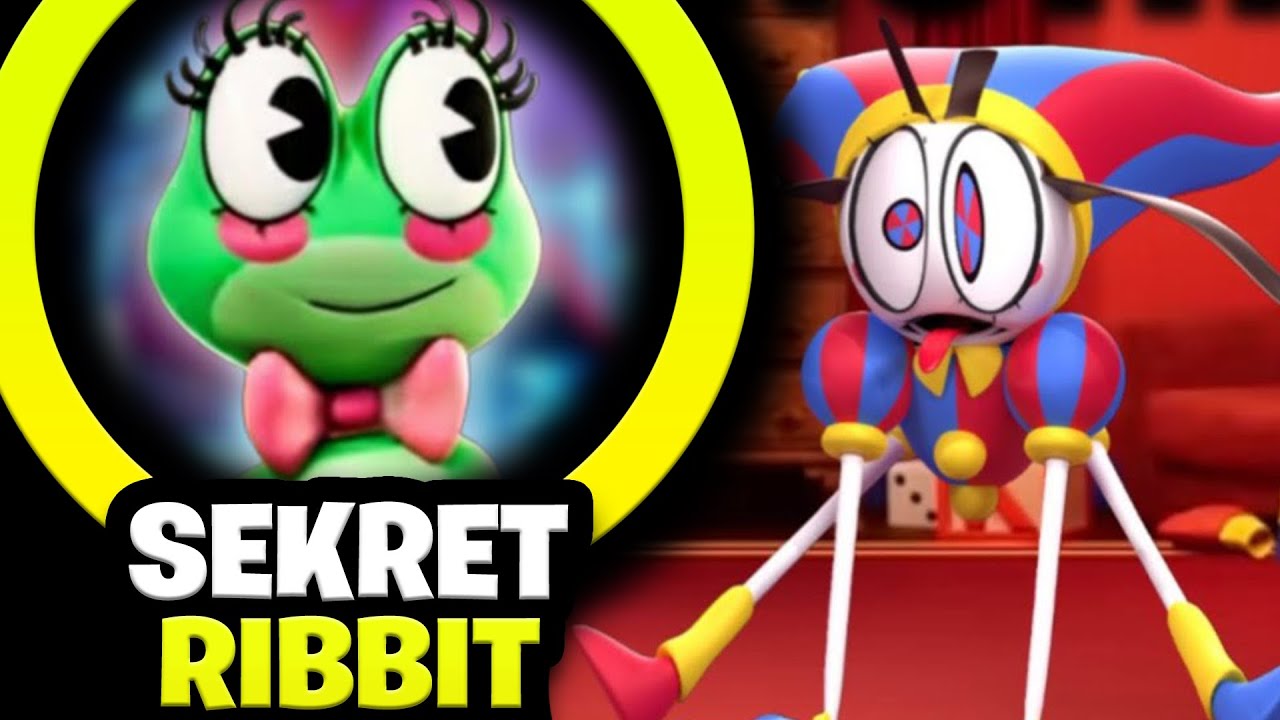 CZY RIBBIT to DZIEWCZYNA!? Sekrety ŻABY UJAWNIONE! | CYFROWY CYRK *fabuła*