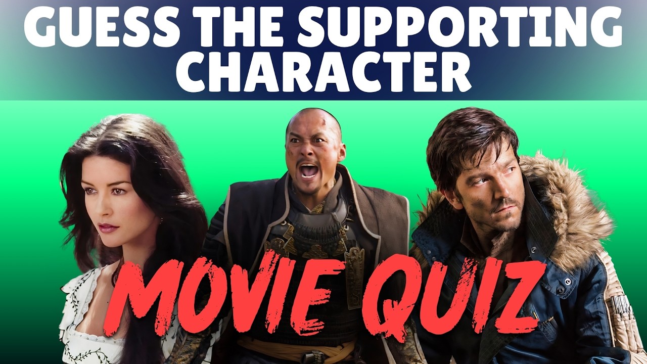 Guess These Supporting Characters | Movie Quiz | Supporting Characters Quiz