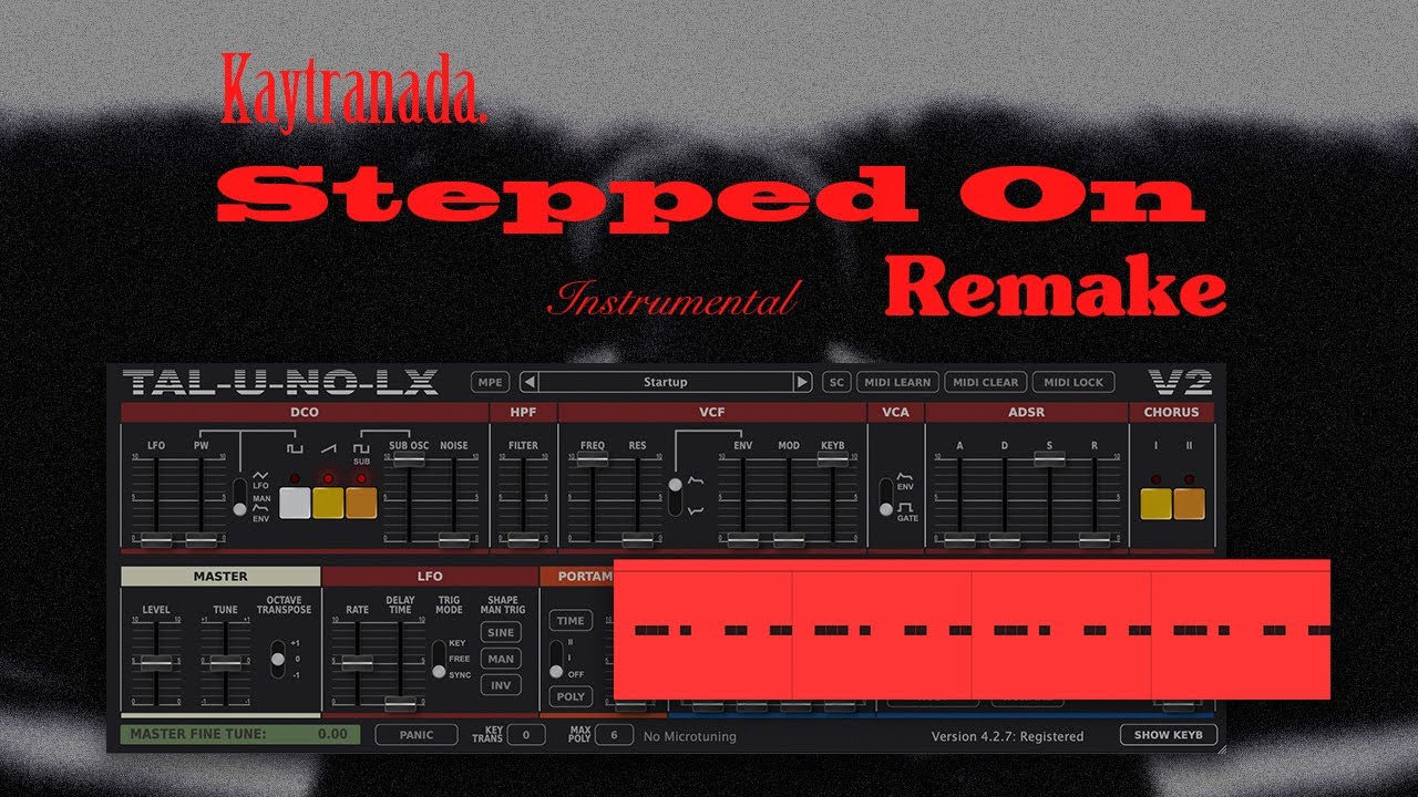 Kaytranada - Stepped on Instrumental Remake [Free Ableton Project, Presets & Sample Pack]